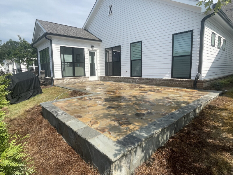 Patio & Porch installation by Tucano Stones in Metro Atlanta