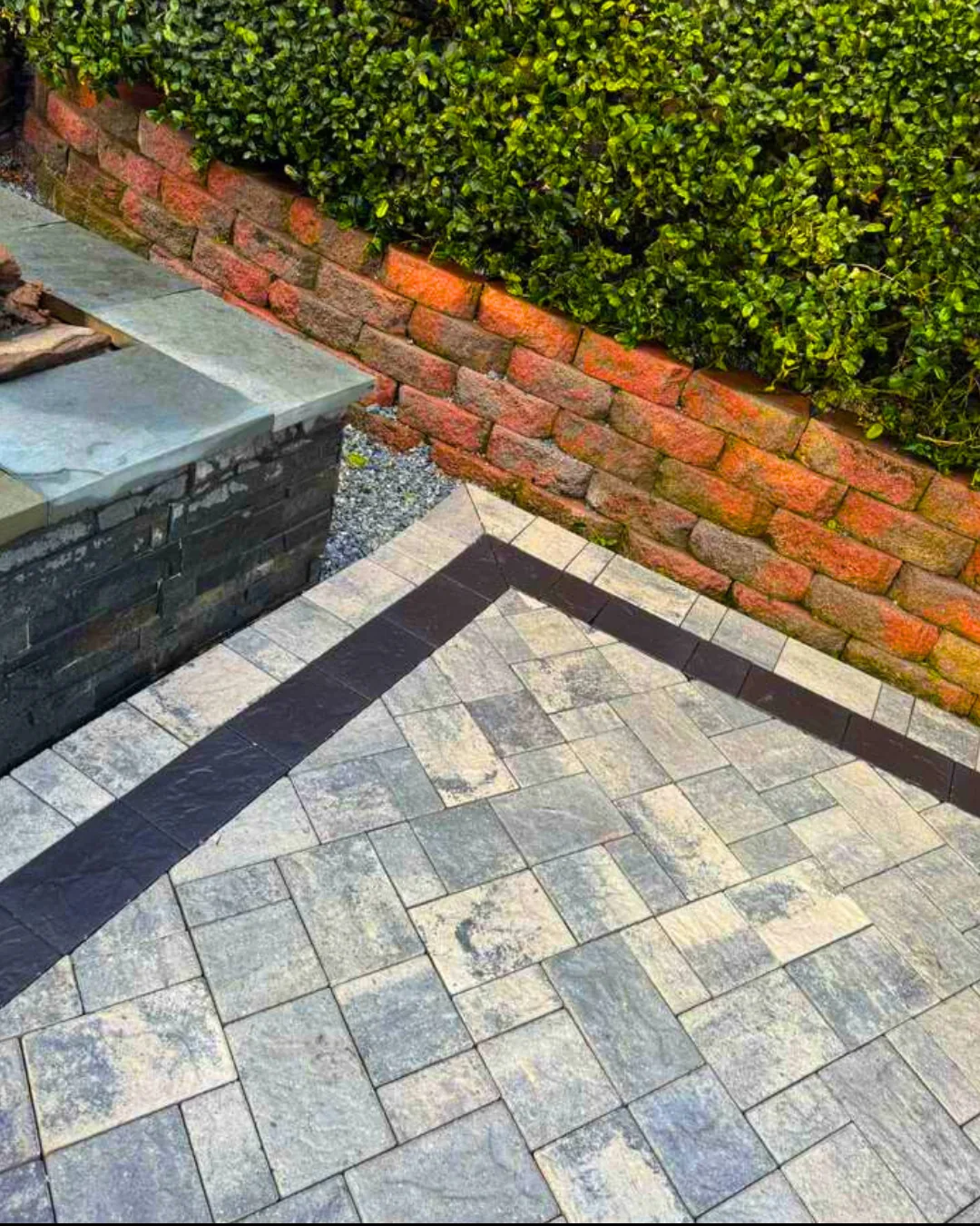 Paver Patio Hardscape