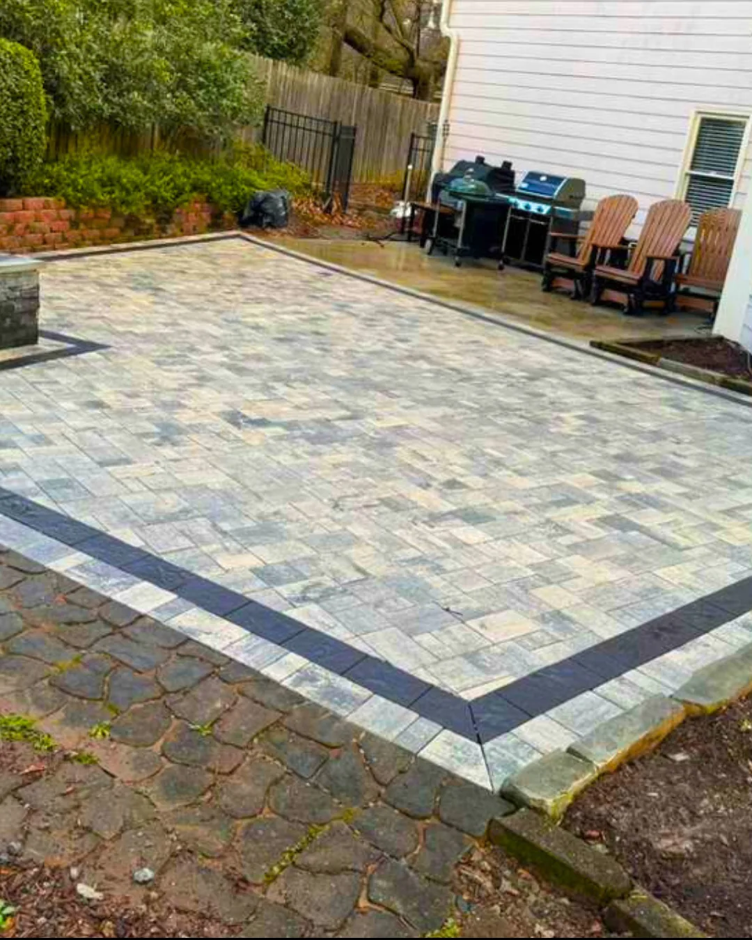 Paver Patio Hardscape