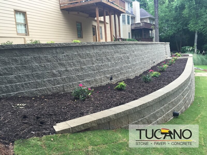 Retaining Walls project by Tucano Stones in Atlanta - Photo 2