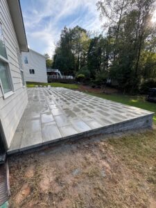 Tucano Stones patio project