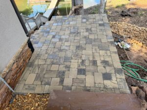 Tucano Stones patio project in Gainesville GA