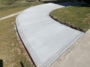 Tucano Stones Concrete sidewalk and steps