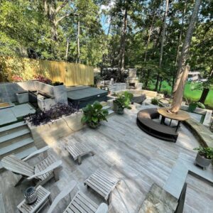 Tucano Stones hardscape project in North Atlanta