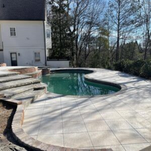 Tucano Stones hardscape project in North Atlanta
