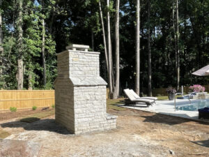 Tucano Stones Exterior fireplace