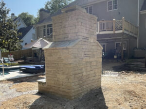 Tucano Stones Exterior fireplace