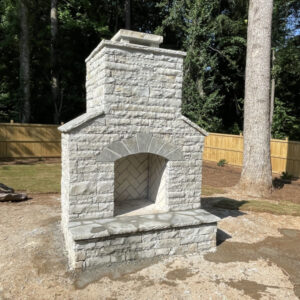 Tucano Stones Exterior fireplace