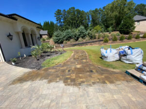 Tucano Stones Paver patio and walkway