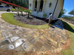 Tucano Stones Paver patio and walkway