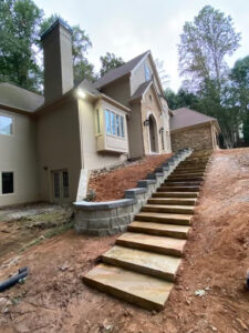 Tucano Stones Stepping stones and retaining wall