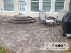 Tucano Stones paver patio in North Atlanta