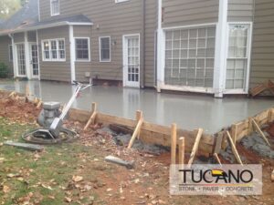 Tucano Stones paver patio in North Atlanta