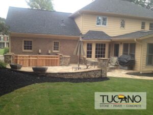 Tucano Stones paver patio in North Atlanta