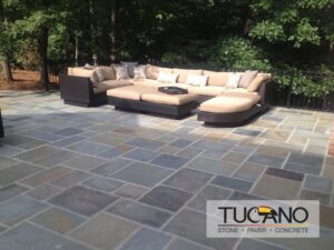 Tucano Stones paver patio in North Atlanta