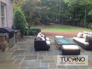 Tucano Stones paver patio in North Atlanta